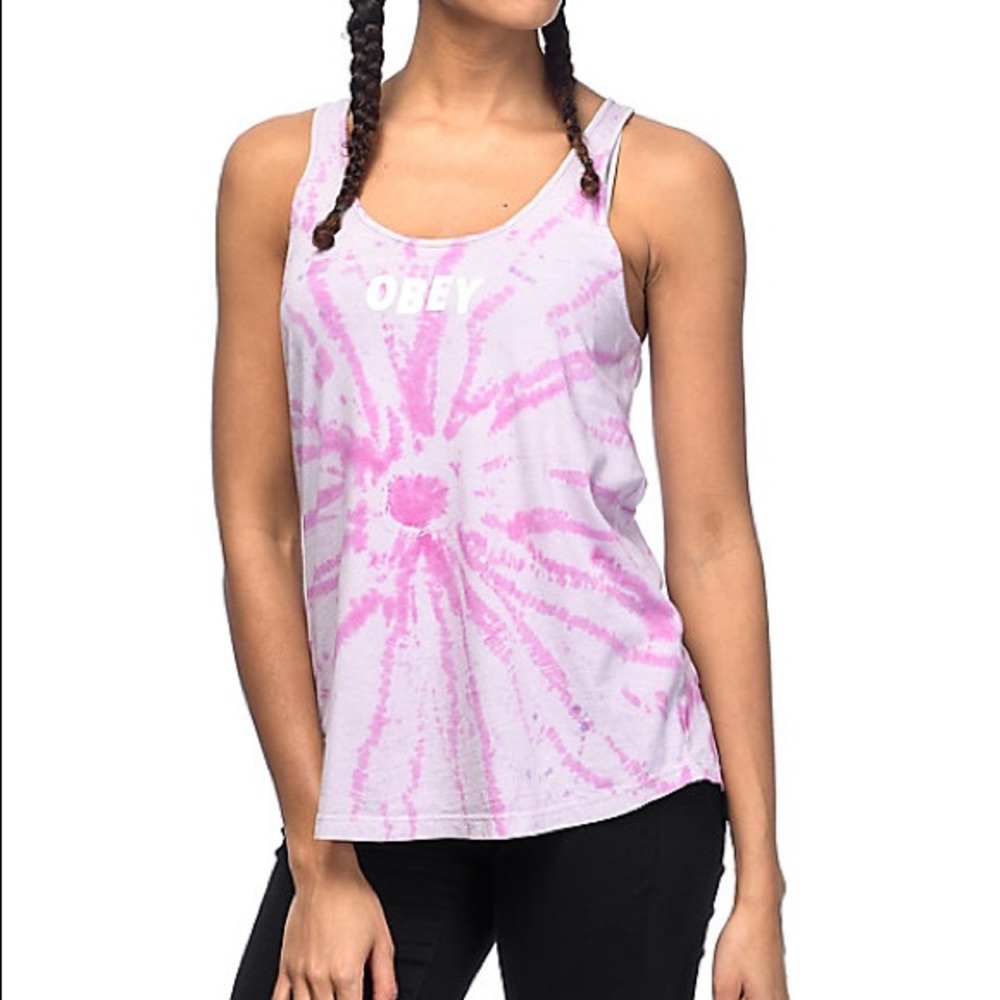 Tie Diy Obey Tank